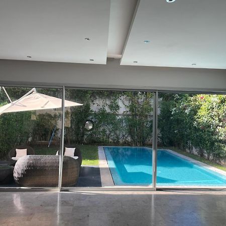 Villa moderne avec piscine, front de mer Casablanca Extérieur photo